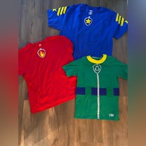 Paw patrol theme Halloween costumes.